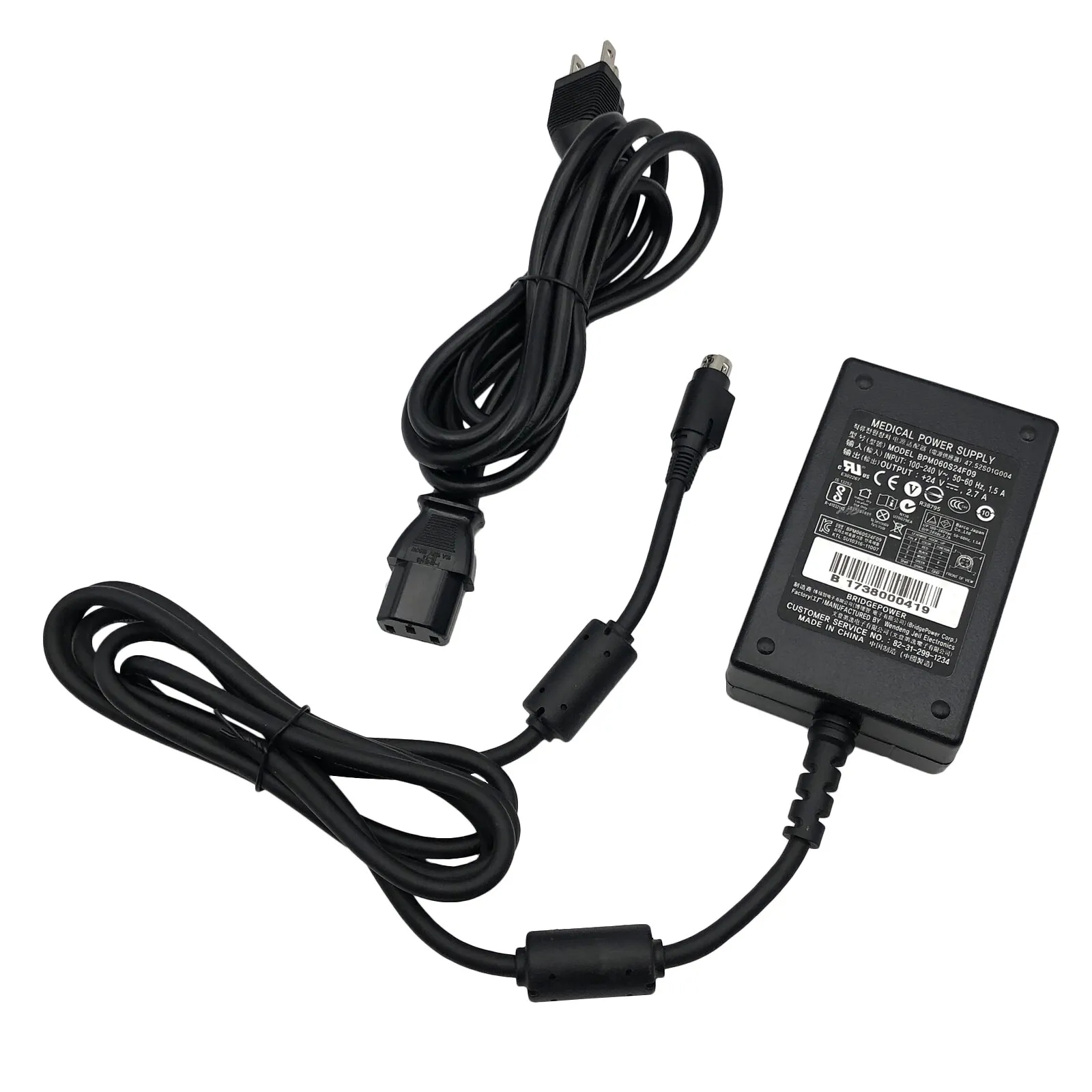 *Brand NEW*Genuine Barco Medical 24V 2.7A AC ADAPTER BPM060S24F09 Bridgepower Power Supply